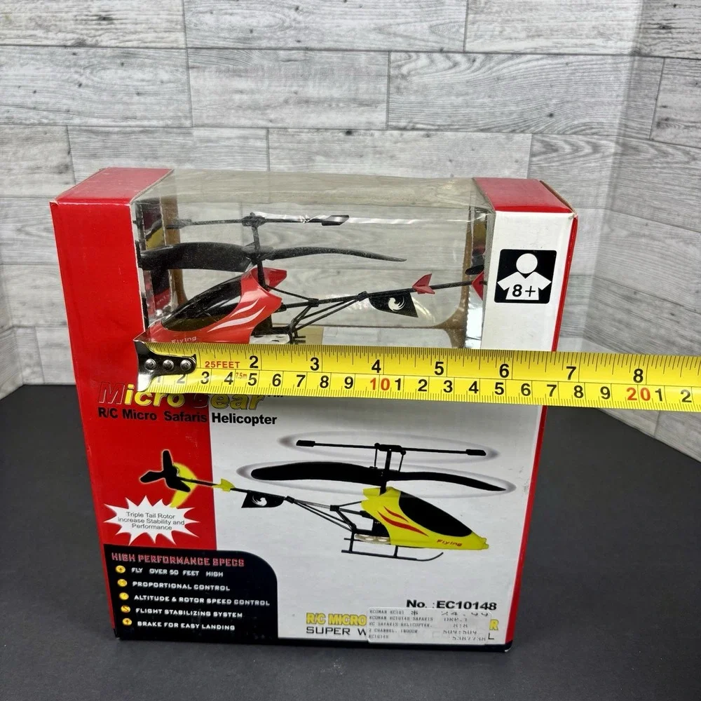 Vintage 2003 Micro Gear R/C‎ Micro Safaris Helicopter NEW IN BOX